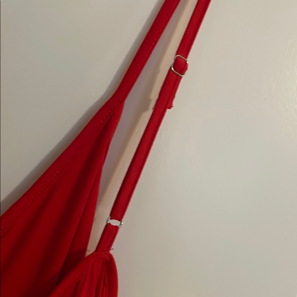 Red Sleeveless V-Neck Maxi Sundress NWOT 4XL plus size - Picture 3 of 4